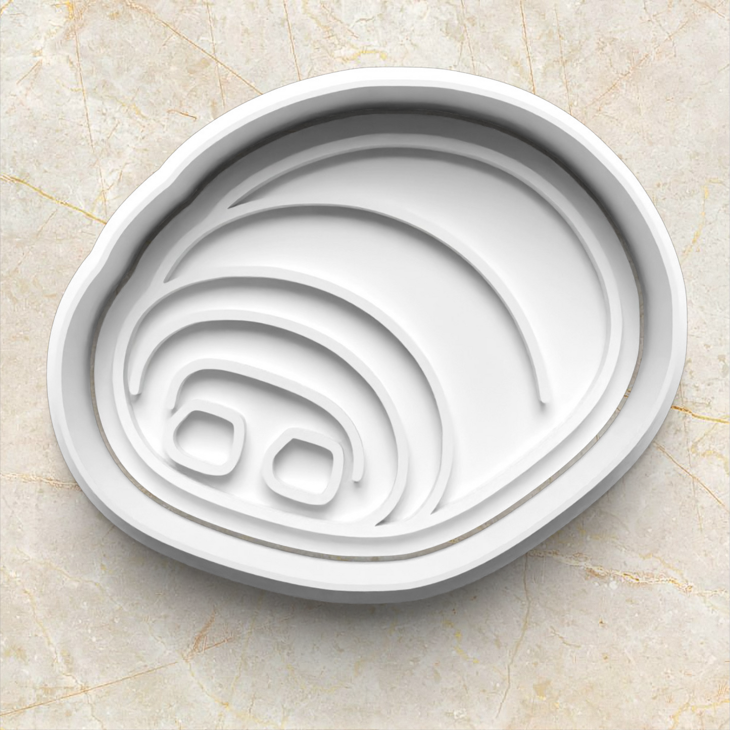 French Pastry Cookie Cutter and Stamp croisant