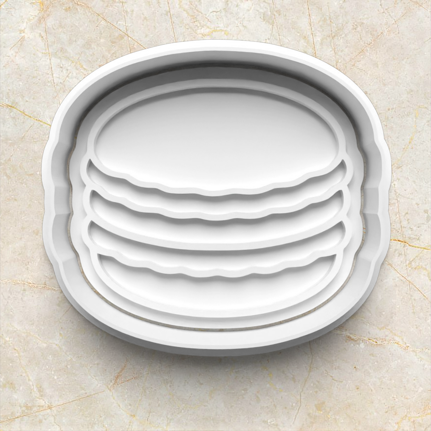 French Pastry Cookie Cutter and Stamp macaron