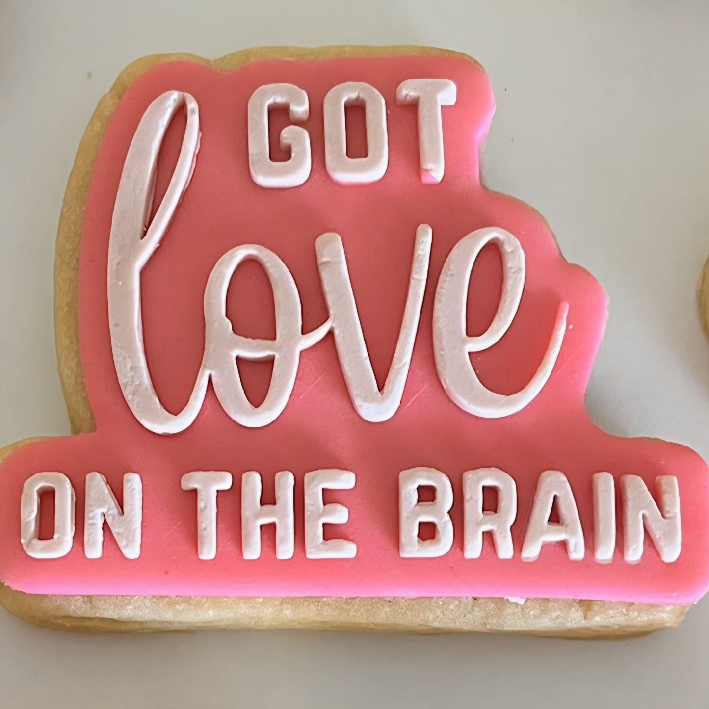 Got Love on the Brain, Cookie Cutter and Stamp