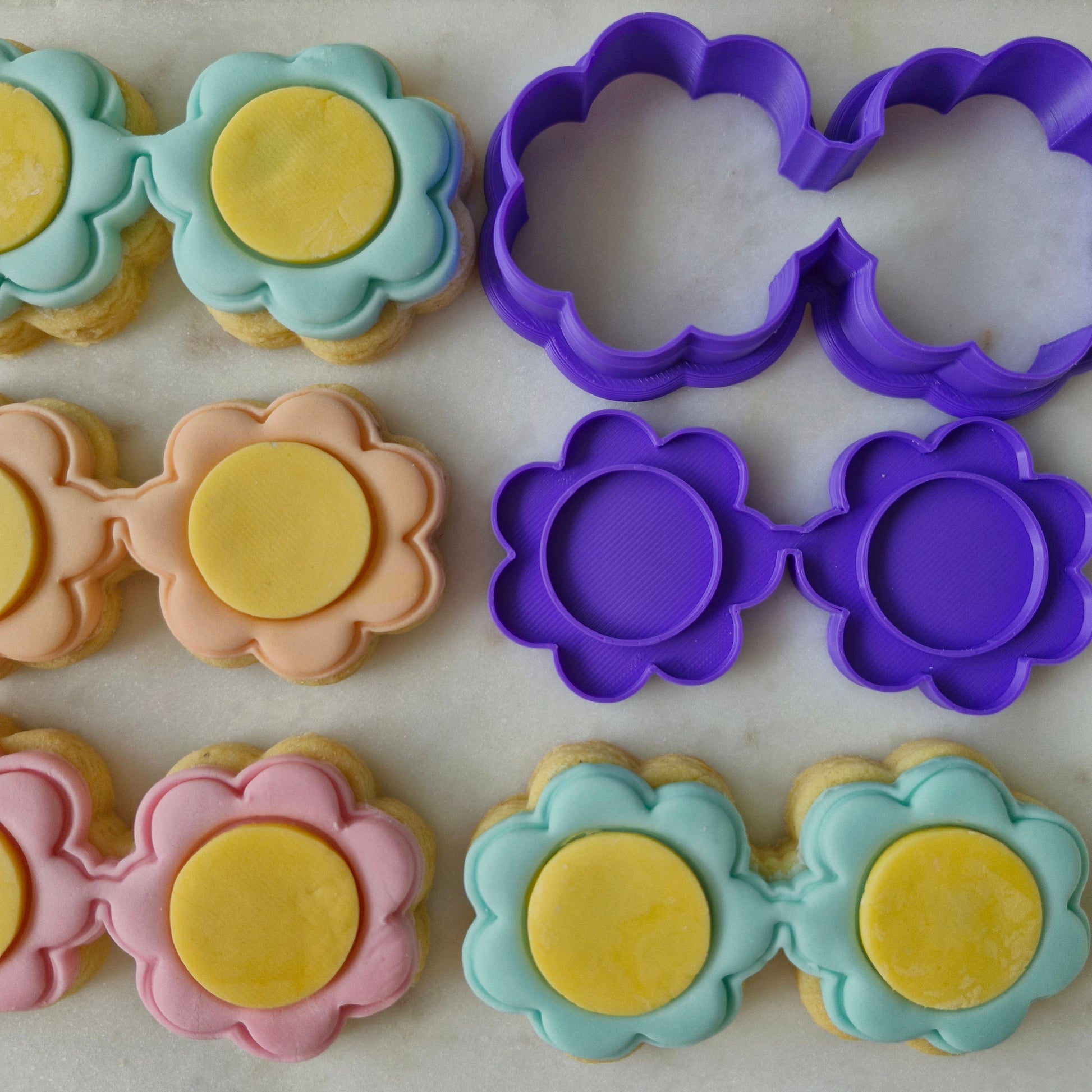 Groovy Glasses Cookie Cutter and Stamp