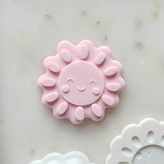 Blushing Sun Cookie Cutter and Deboss Stamp Here Comes The Son Set VS3 Cookie Cutter and Stamp