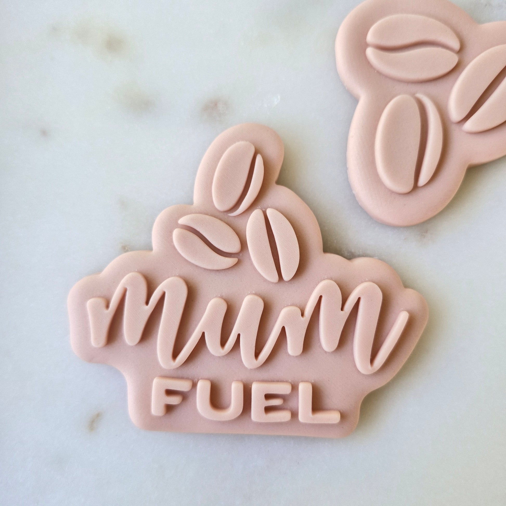 Mum Fuel Cookie Cutter and Deboss Stamp