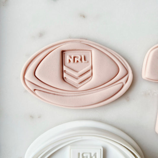 Football Cookie Cutter and Stamp