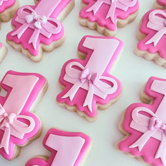 One with Bow on the bottom, Cookie Cutter and Stamp