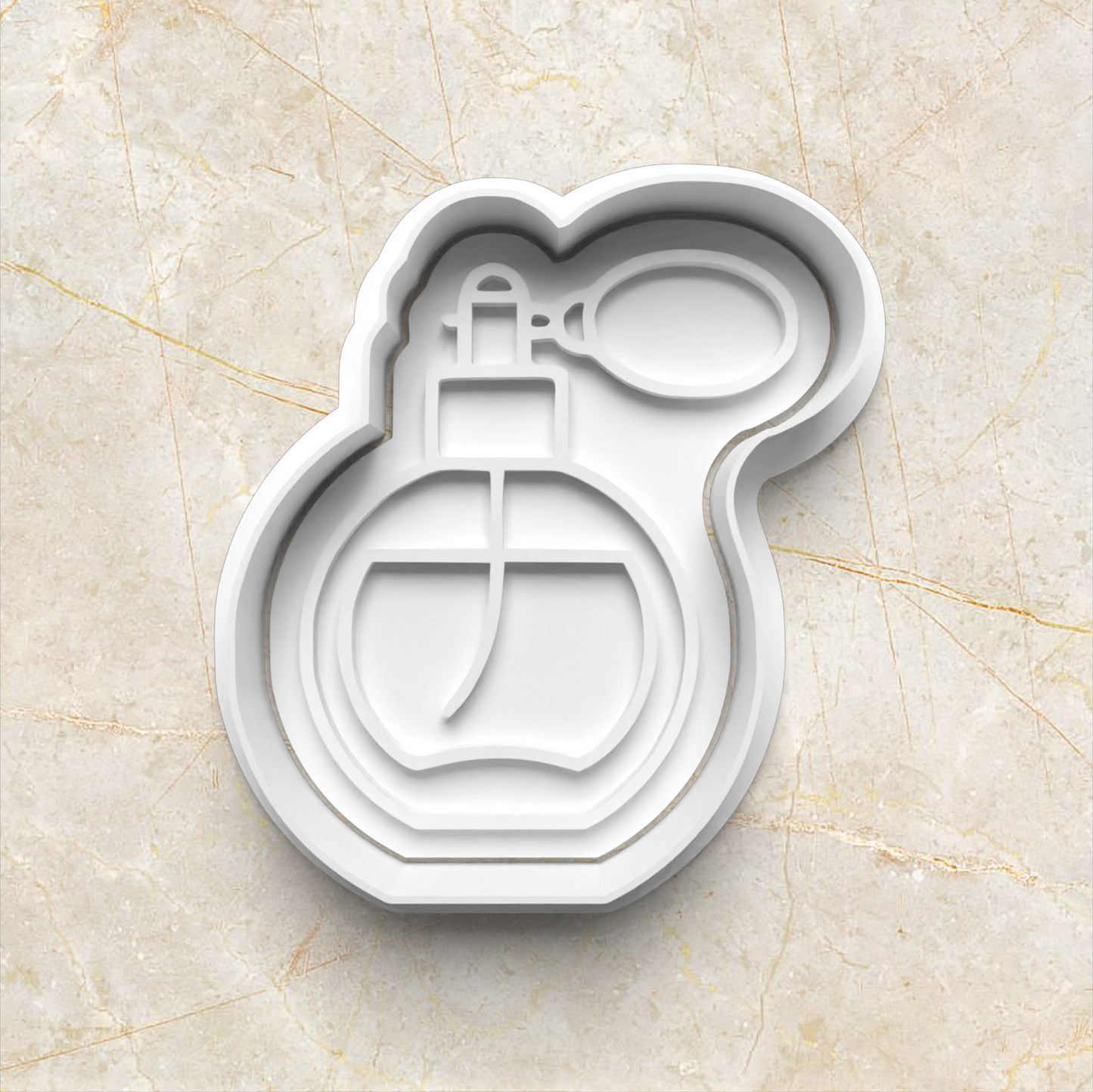Perfume Cookie Cutter and Stamp b