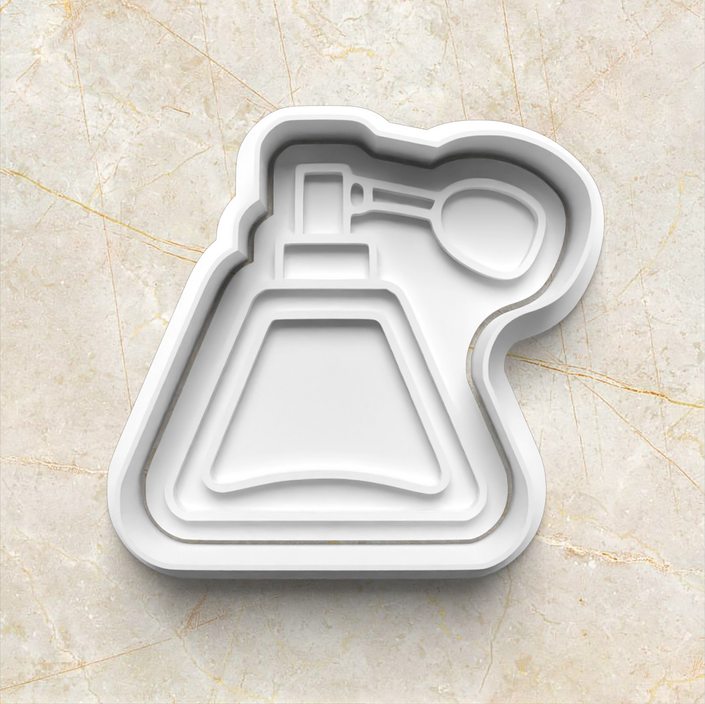 Perfume Cookie Cutter and Stamp c