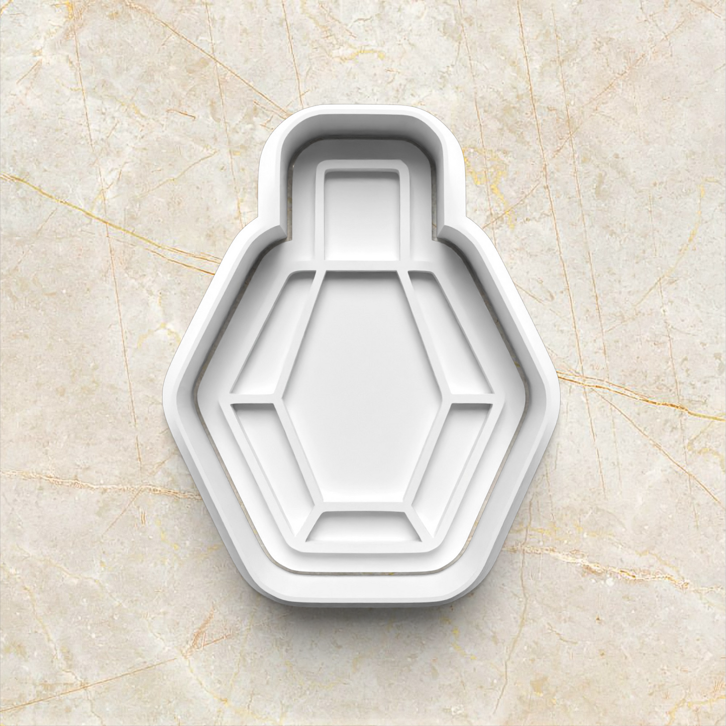 Perfume Cookie Cutter and Stamp d