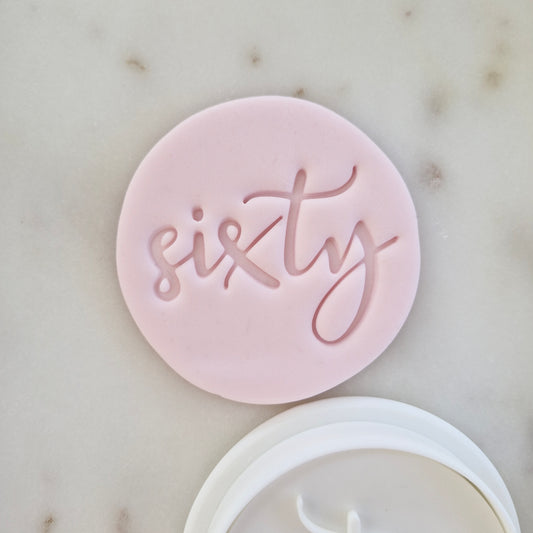 Personalised Birthday Number Cookie Cutter and Stamp