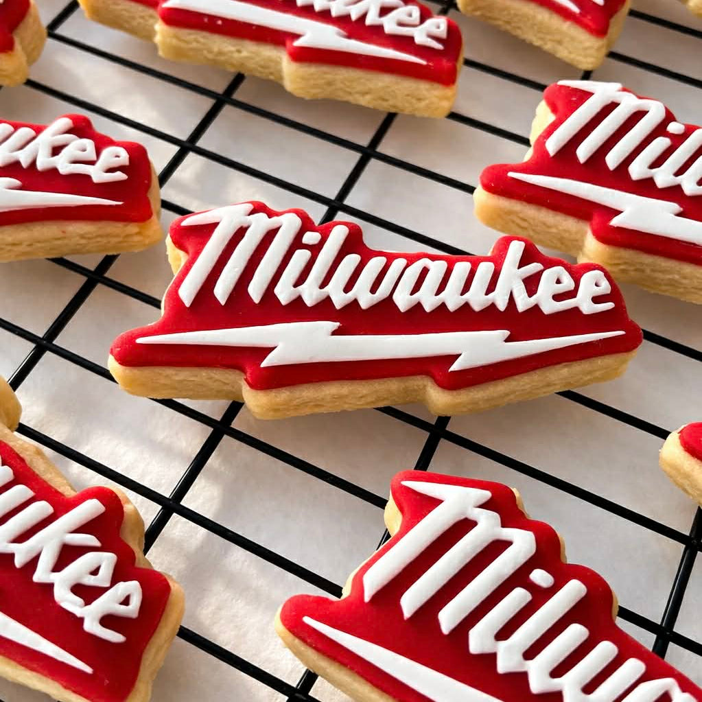 Custom Red Tools Cookie Cutter and Deboss Stamp - Baking Tool,