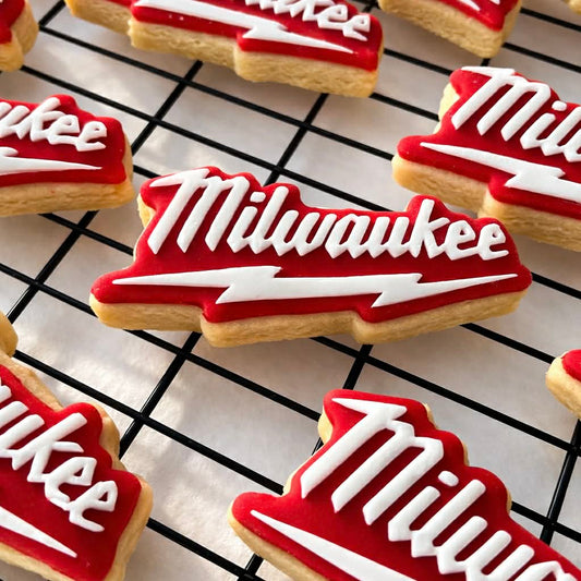 Custom Red Tools Cookie Cutter and Deboss Stamp - Baking Tool,