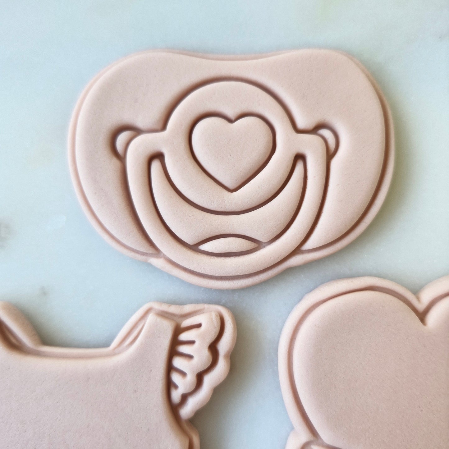 Baby Sweet Heart Set Cookie Cutter and Stamp