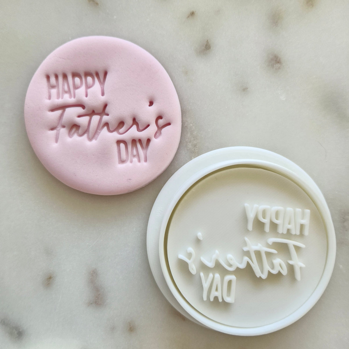 Father's Day Set Cookie Cutter and Stamp