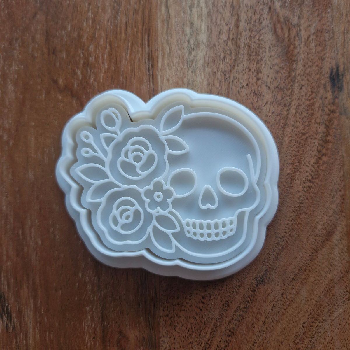 Sale Floral Skull VS3 Cookie Cutter and Stamp
