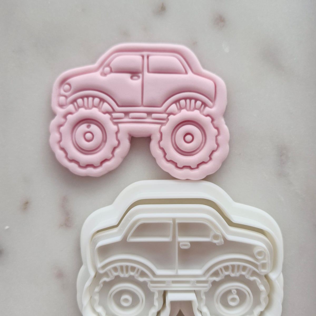 Monster Truck VS4 Cookie Cutter and Stamp