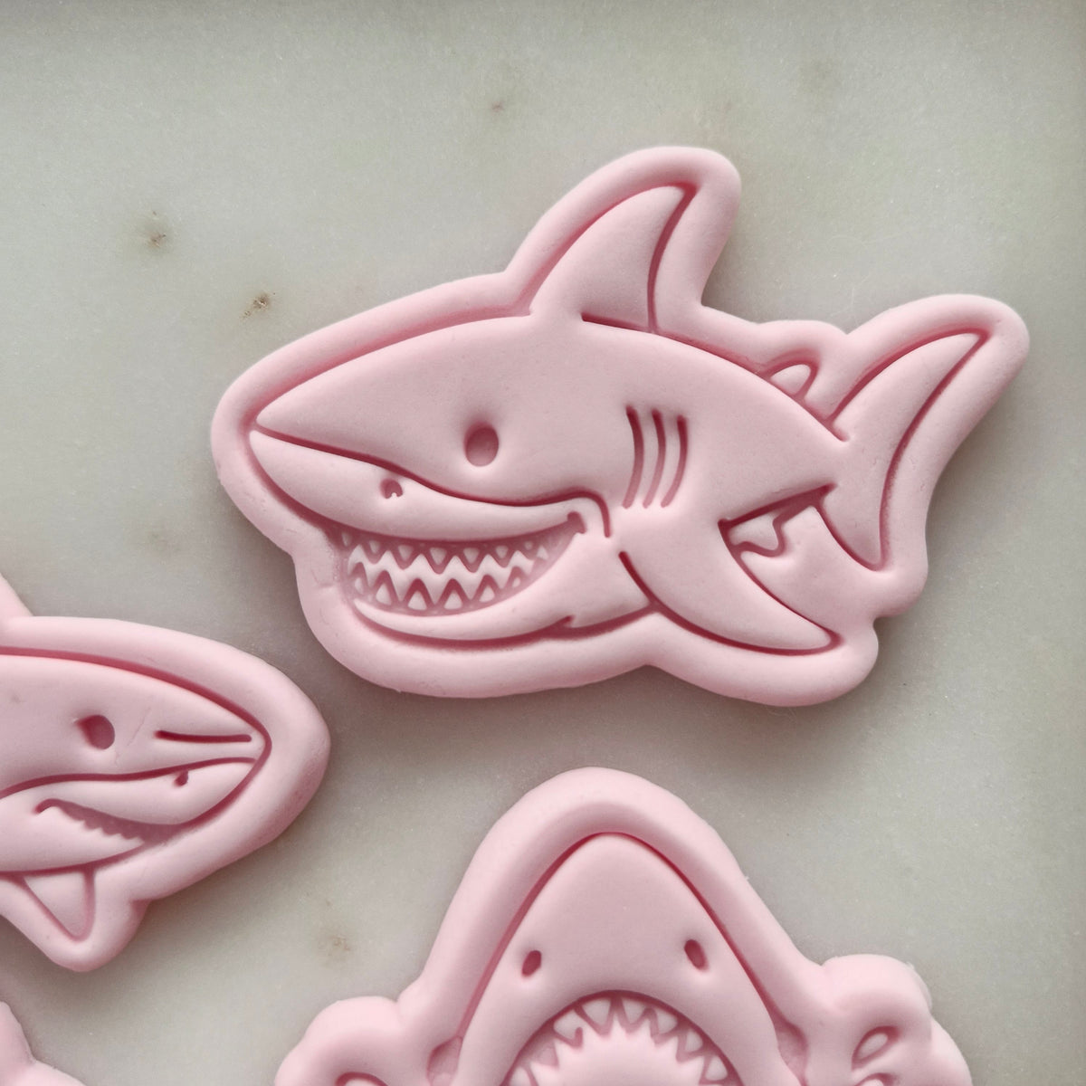 Shark Cookie Cutter and Stamp