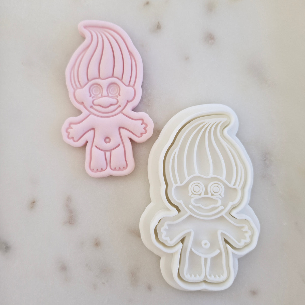 Troll Body Cookie Cutter and Stamp