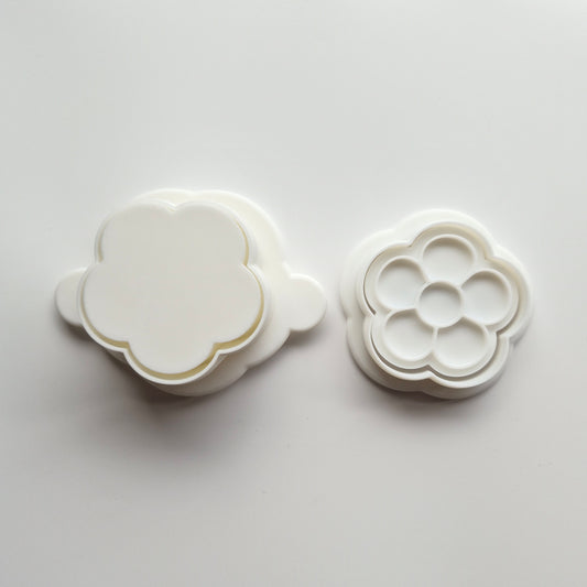 Daisy Cake Pop Mould with Mini Cookie Cutter and Stamp