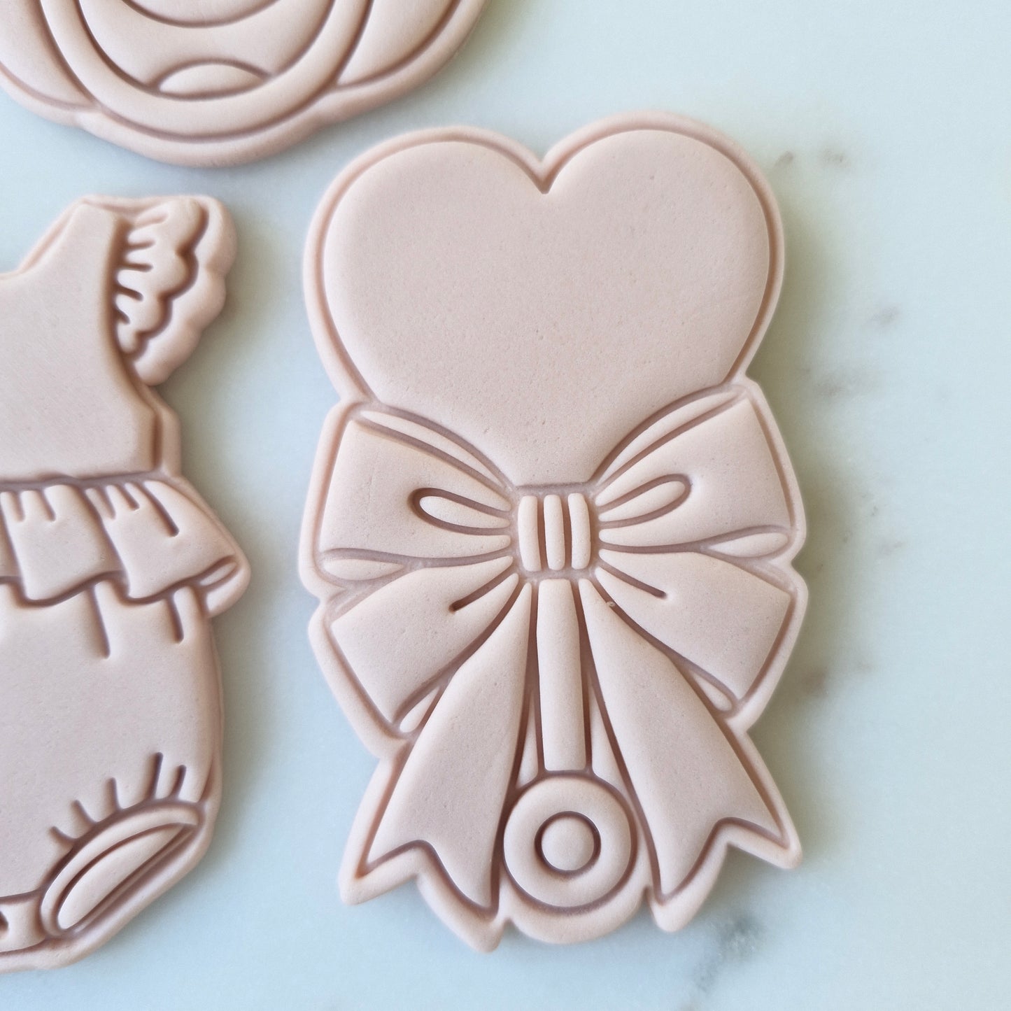 Baby Sweet Heart Set Cookie Cutter and Stamp