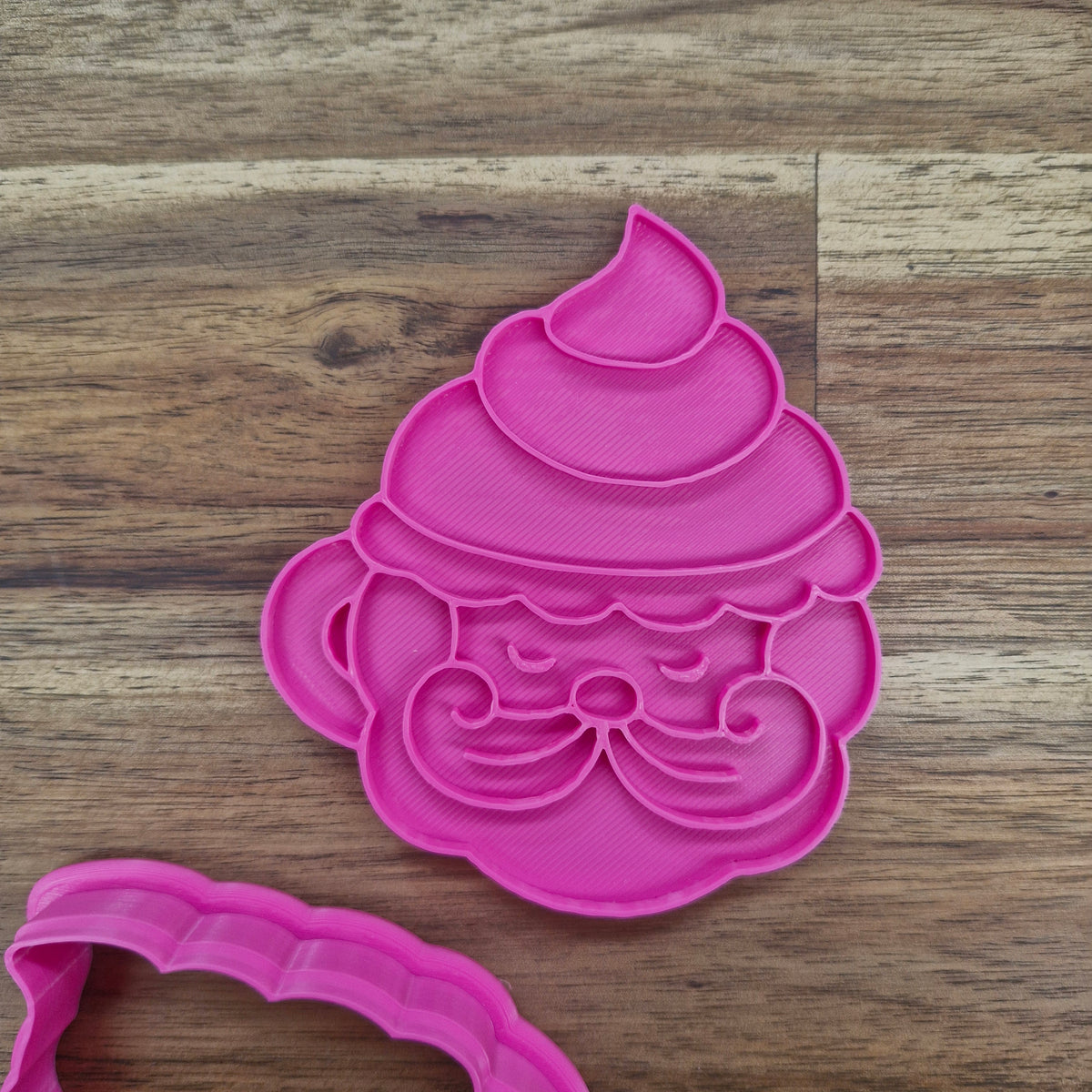 Sale Santa Mug Cookie Cutter and Stamp