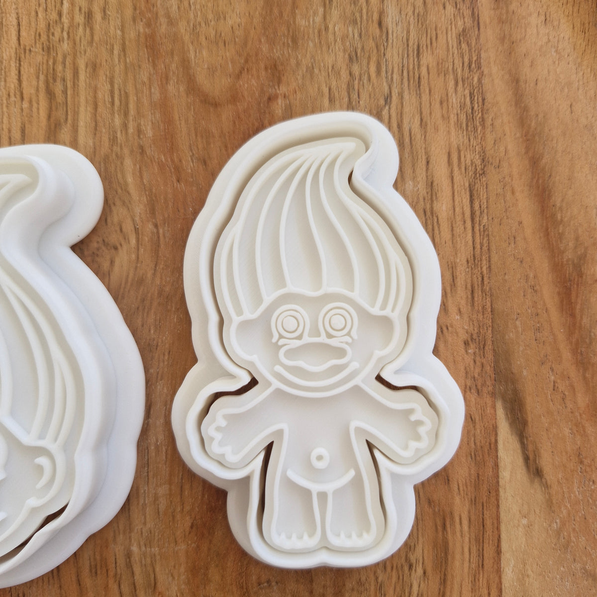 Sale Troll Set Cookie Cutter and Stamp