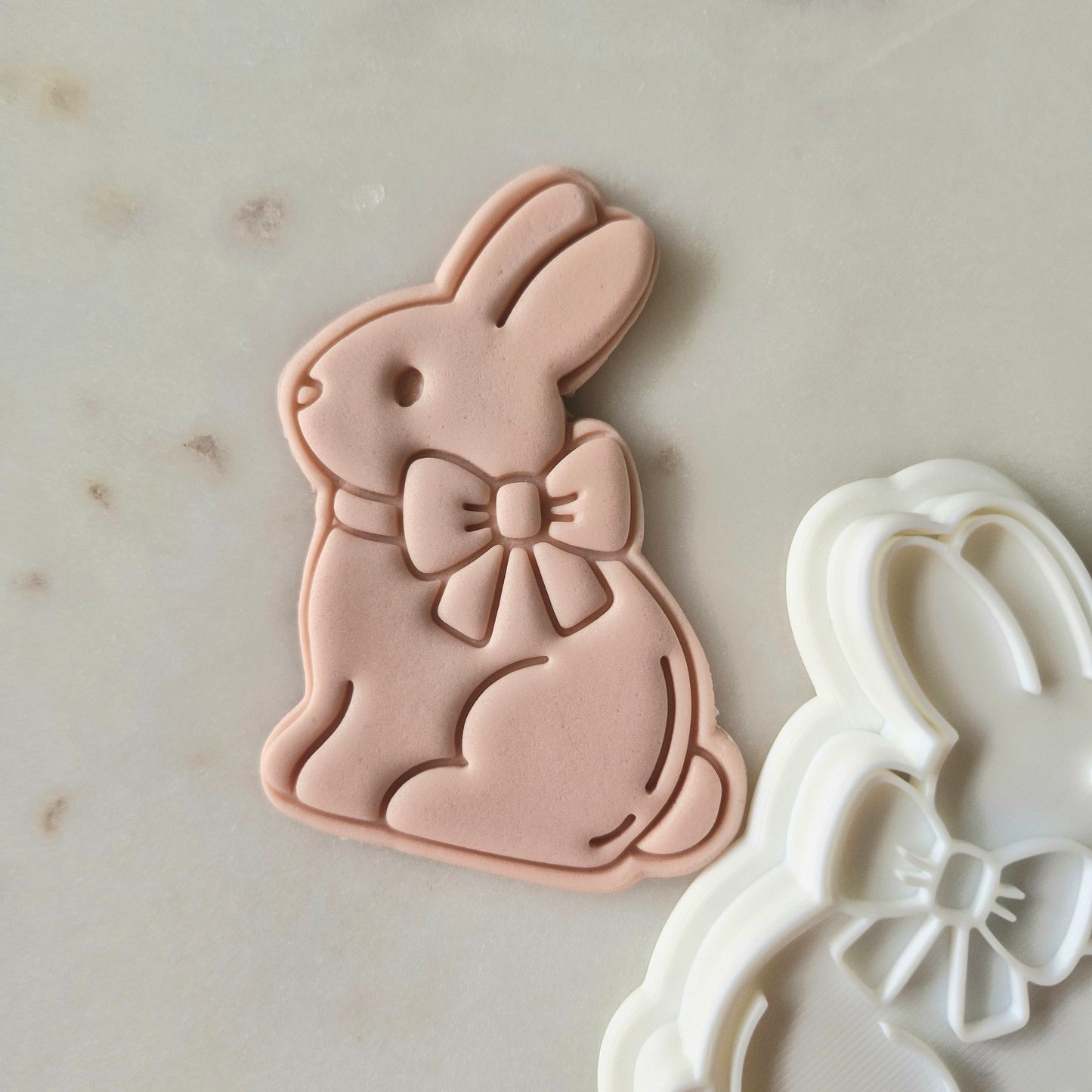 Choc Bunny Cookie Cutter and Stamp