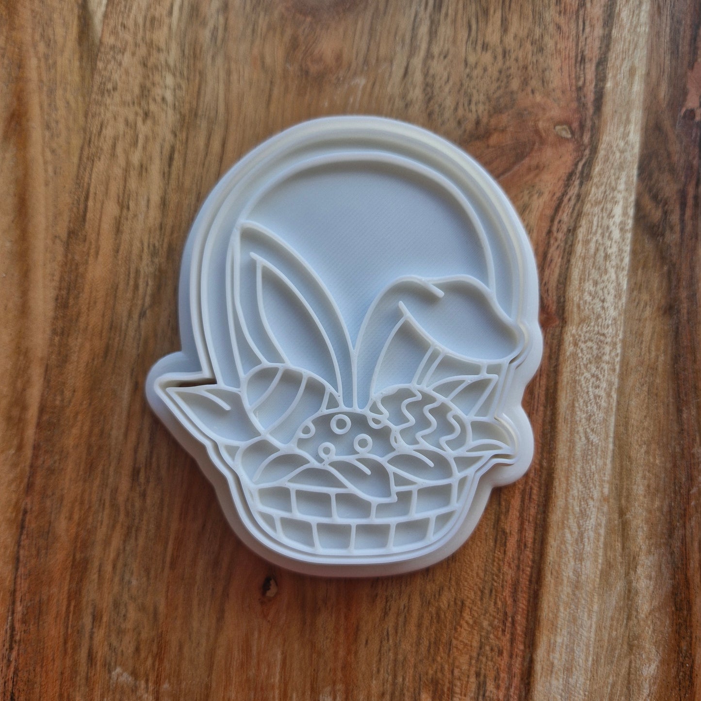 Easter Egg Basket Cookie Cutter and Stamp