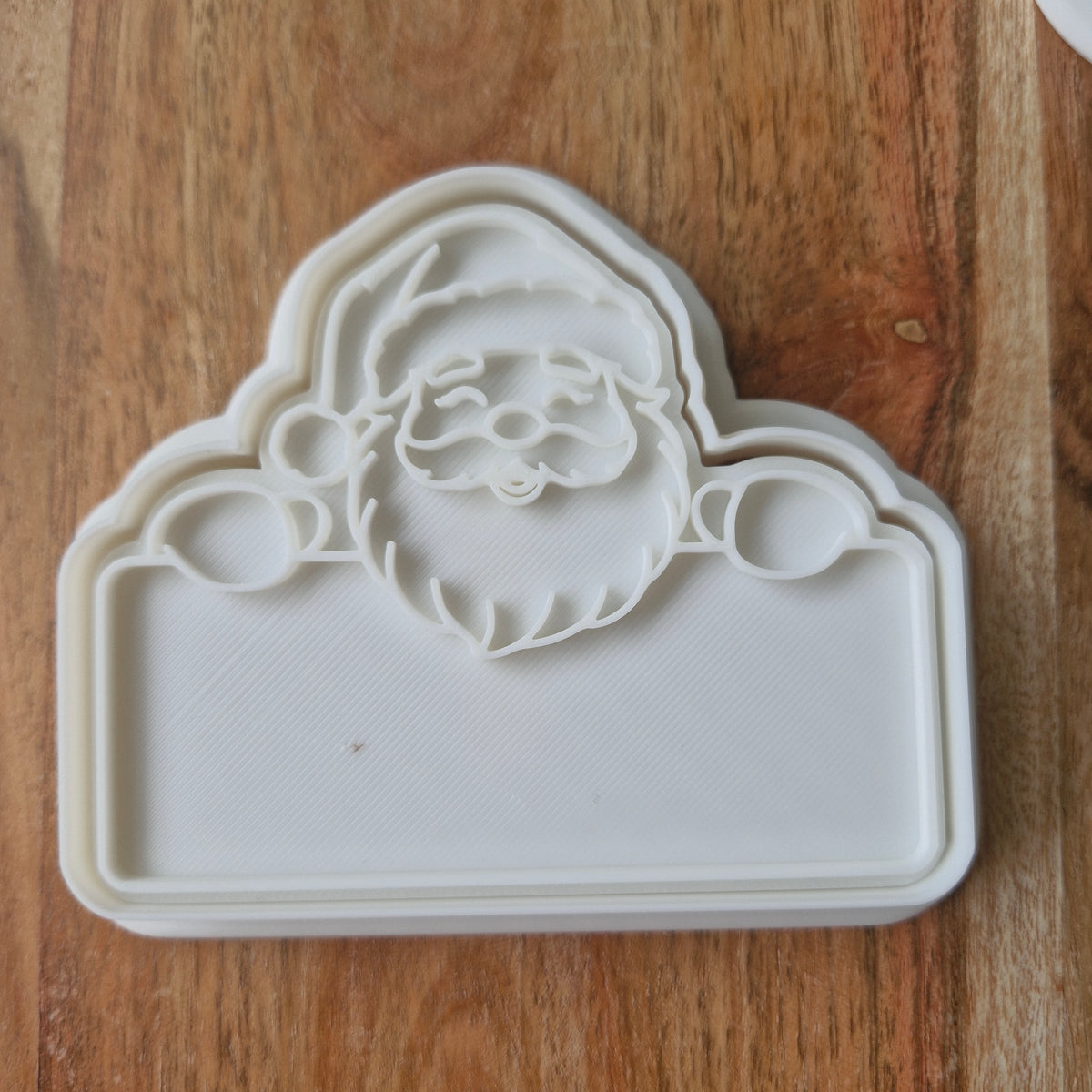Sale Santa Plaque Cookie Cutter and Stamp