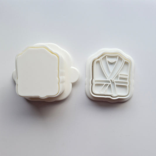 Robe Cake Pop Mould with Cookie Cutter and Stamp