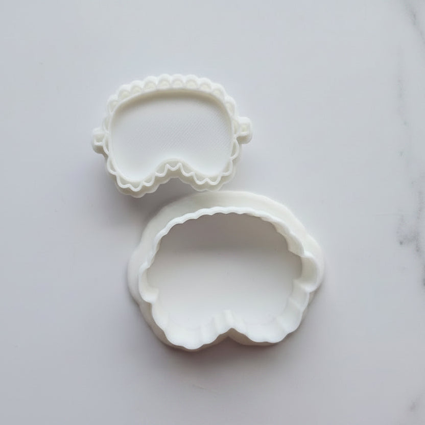 Eye Mask Cake Pop Mould with Mini Cookie Cutter and Stamp