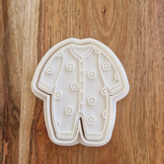Sale Daisy Baby Onesie Cookie Cutter and Stamp
