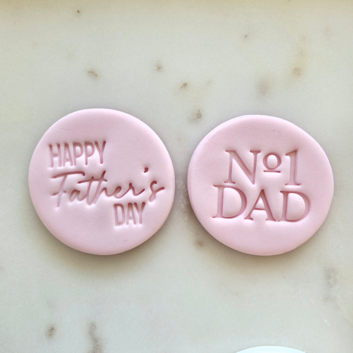 Father's Day Set Cookie Cutter and Stamp