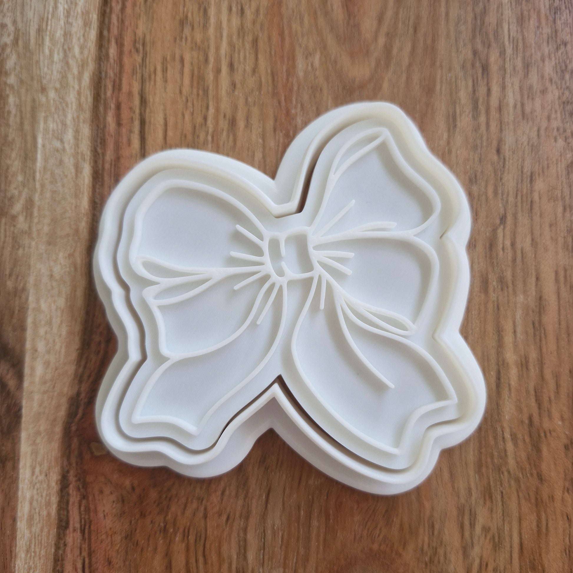 Sale Ballerina Bow Cookie Cutter and Stamp