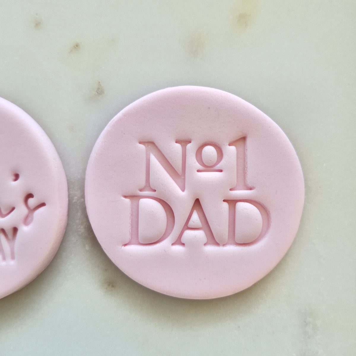 Father's Day Set Cookie Cutter and Stamp