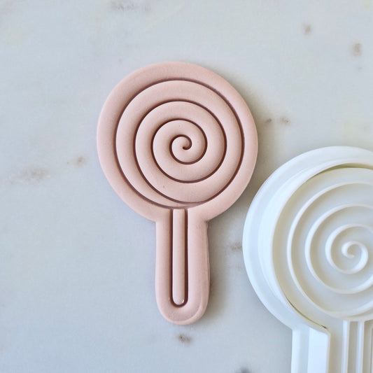 Lollipop Cookie Cutter and Stamp