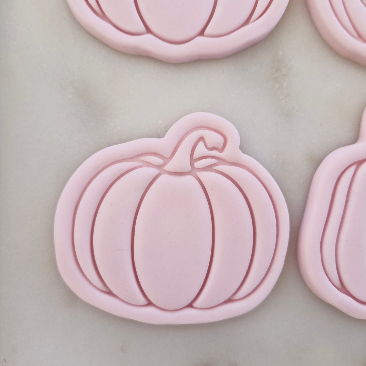 Pumpkin Set Cookie Cutter and Stamp
