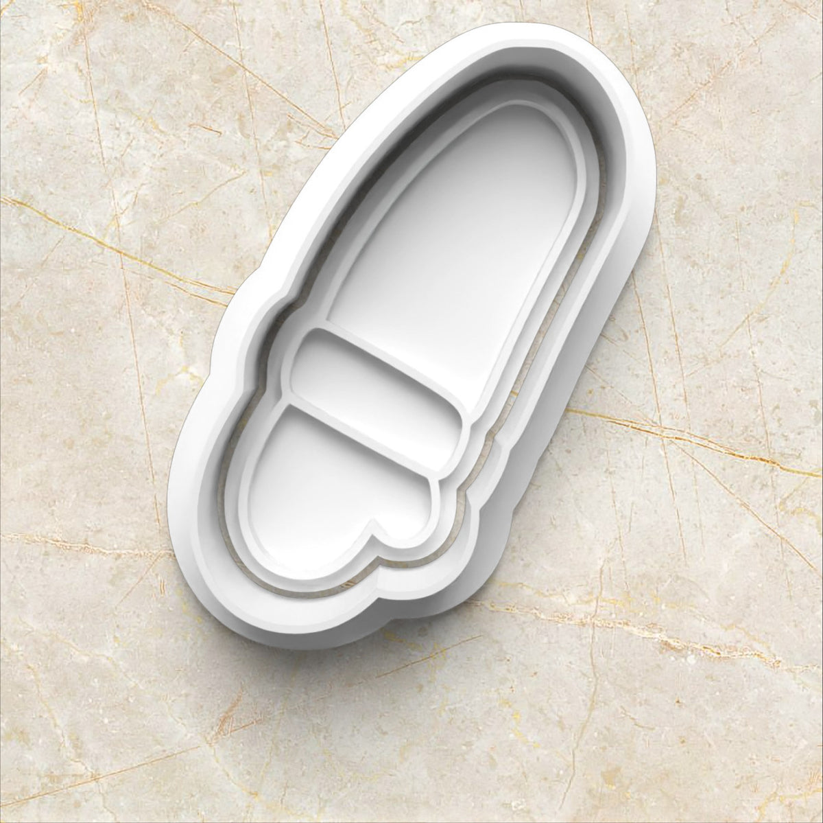 Christmas Santa Puzzle Set Cookie Cutter and Stamp santa arm