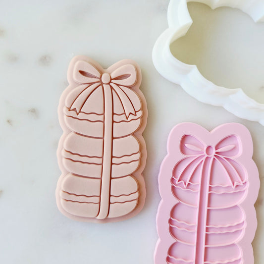 Macarons Cookie Cutter and Deboss Stamp