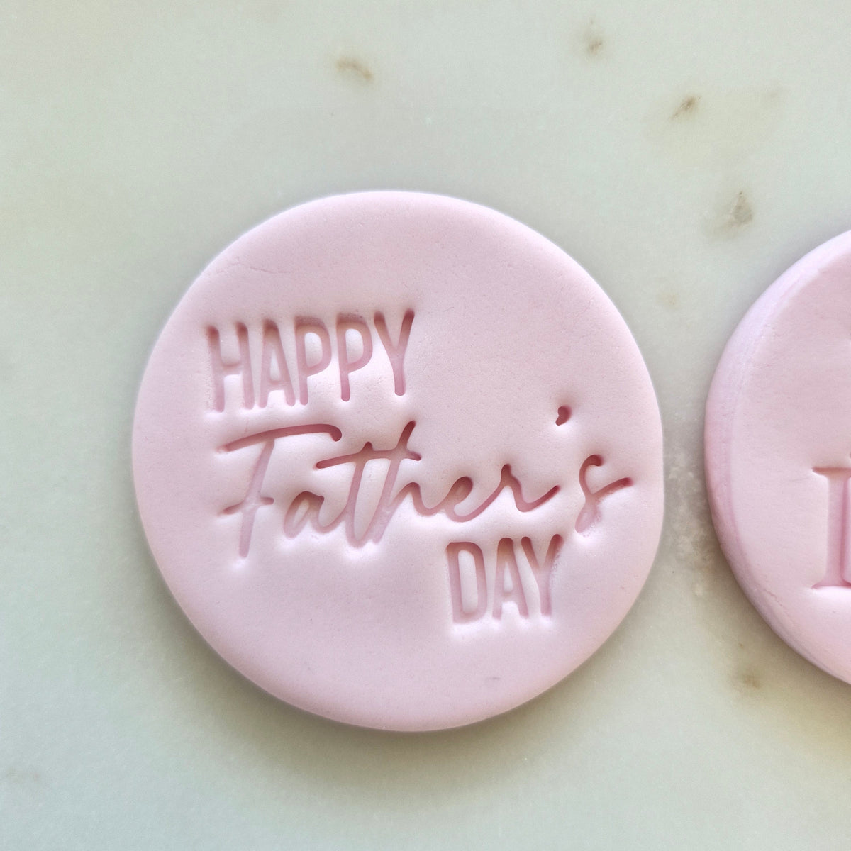 Father's Day Set Cookie Cutter and Stamp