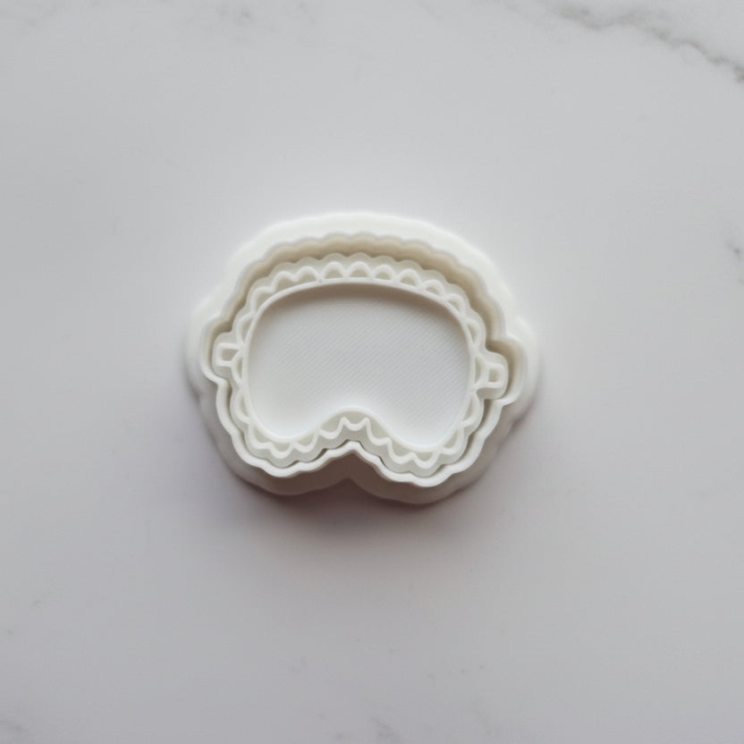 Eye Mask Cake Pop Mould with Mini Cookie Cutter and Stamp