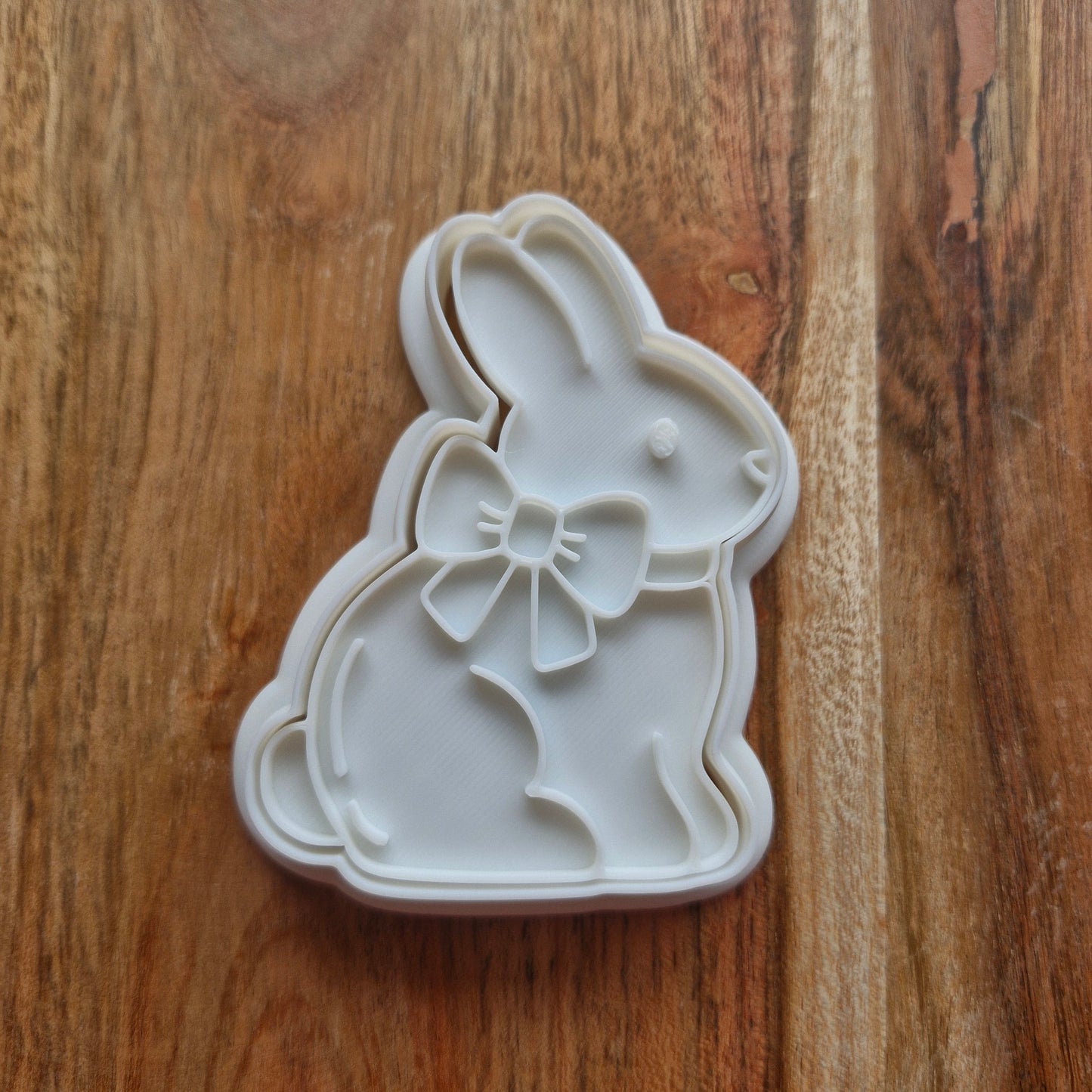 Easter Bunny Cookie Cutter and Stamp