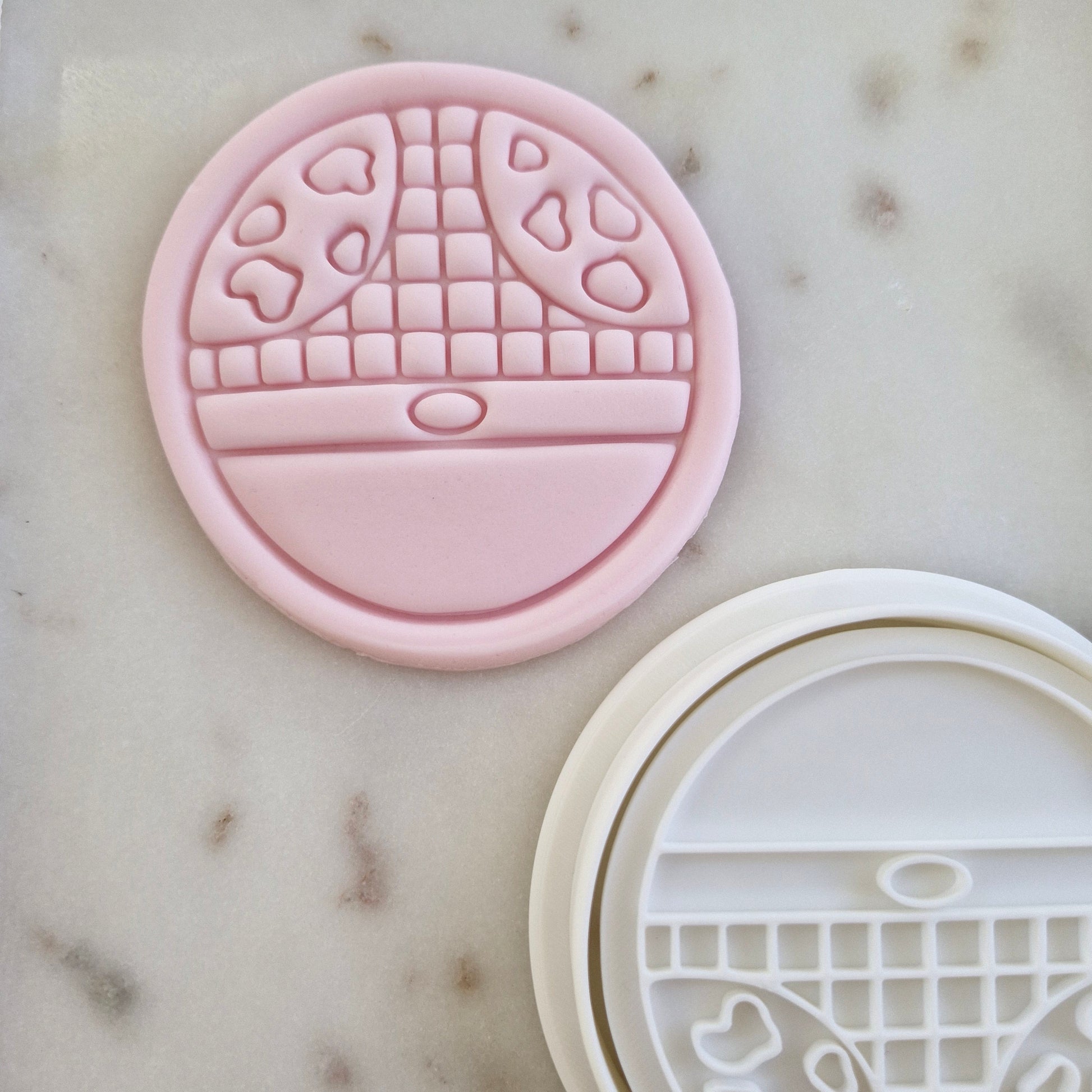 Cowboy Circle Cookie Cutter and Stamp zoomed out