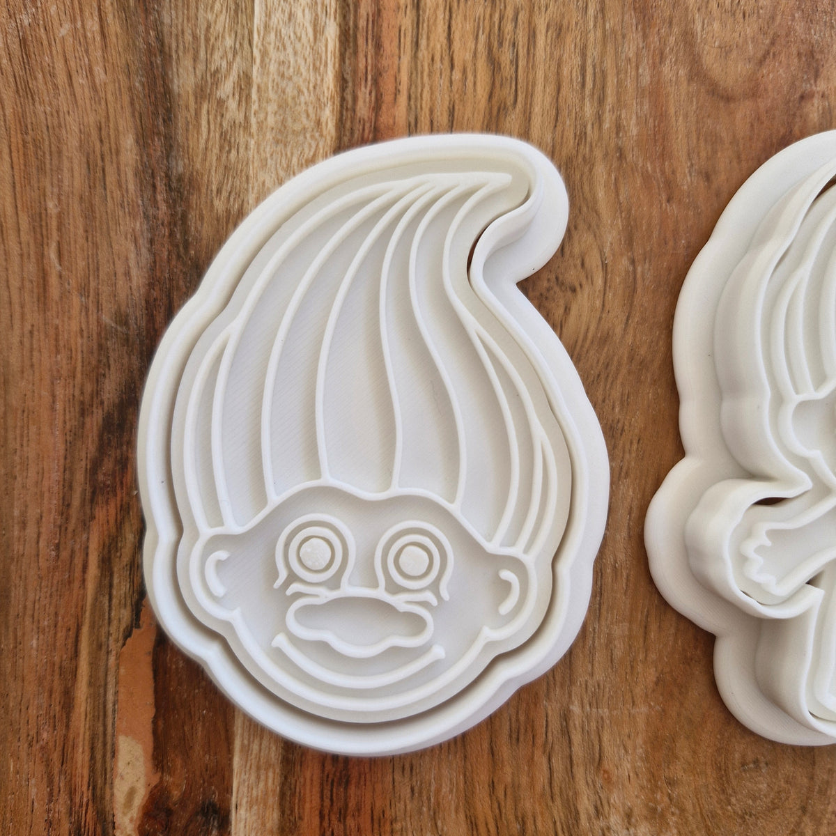 Sale Troll Set Cookie Cutter and Stamp