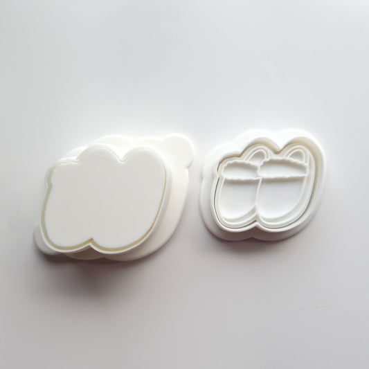 Slippers Cake Pop Mould Cookie Cutter and Stamp