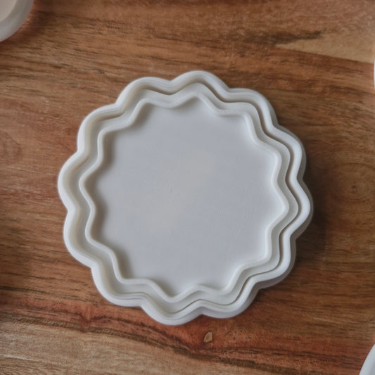 Sale Wavy Circle Cookie Cutter and Stamp