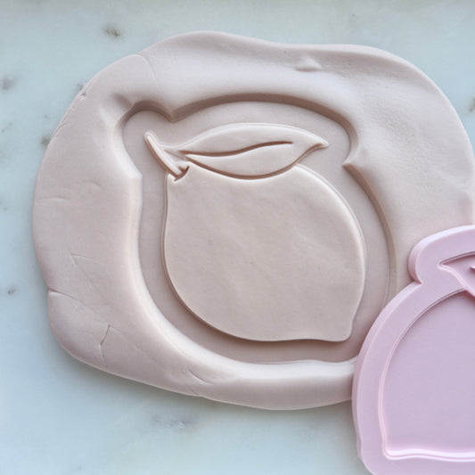 Lemon Cookie Cutter and Stamp