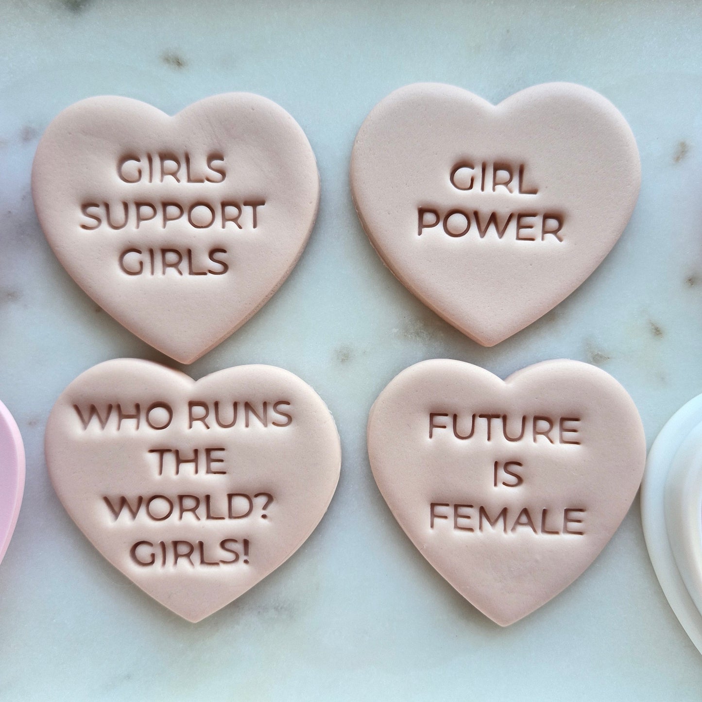 Women's Empowerment Cookie Cutter and Stamps