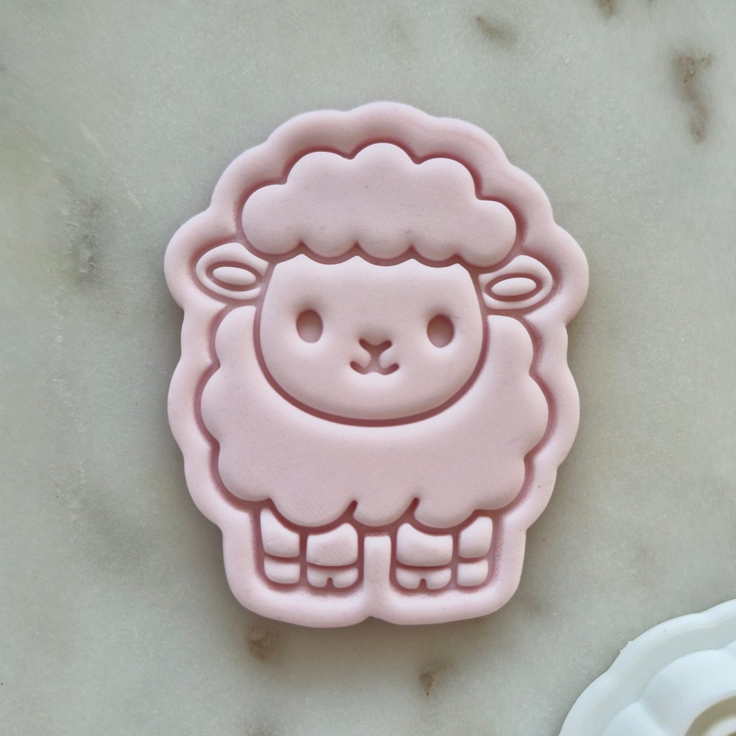 Sheep Cookie Cutter and Stamp