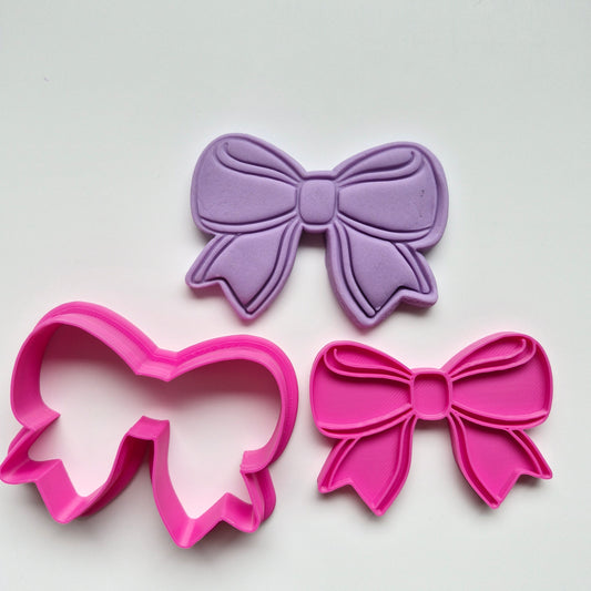 Short Bow, Cookie Cutter and Stamp