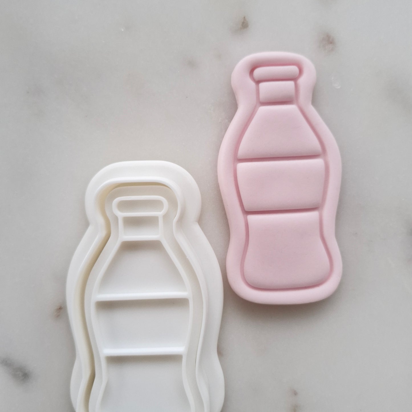 Soda Bottle Cookie Cutter and Emboss Stamp zoomed out