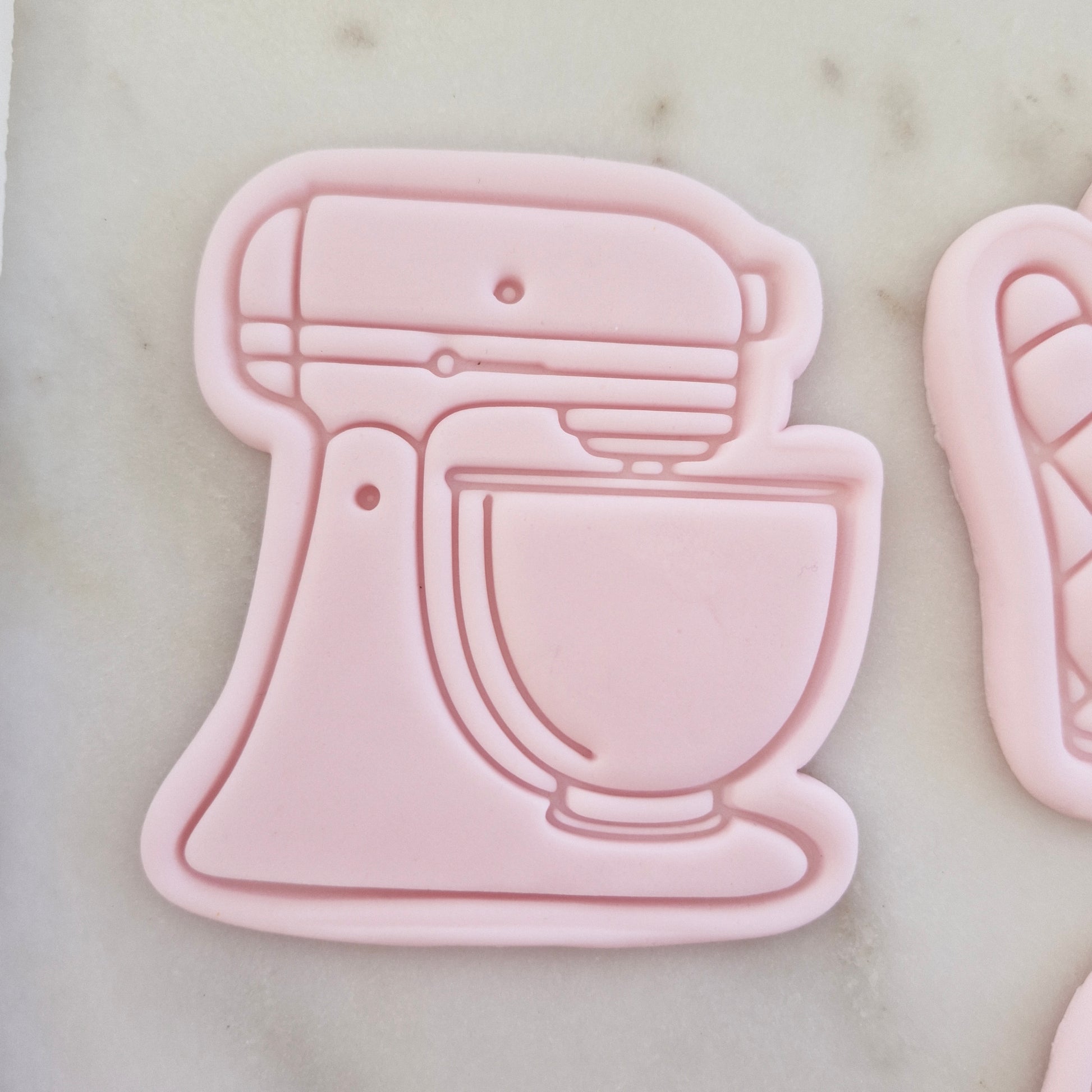 Baking Theme Set Cookie Cutter and Stamp STAND MIXER Stand Mixer Cookie Cutter and Stamp